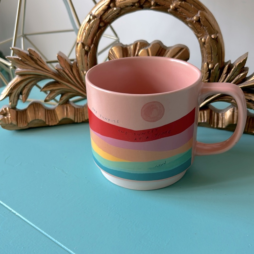 MORGAN HARPER NICHOL’S  x Fringe “One Sunrise, One Sunset at a Time” large mug